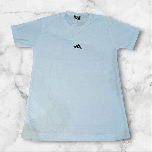 Men's Adidas-Inspired T-Shirt – Breathable & Stylish Sportswear