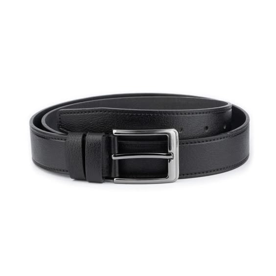 Men’s Classic Formal Leather Belt – Assorted Buckle Styles