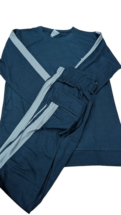 Men's Stylish Tracksuit - Soft Fabric | Full sleeve | Gym & Casual | Comfort Fit | Reflective Logo