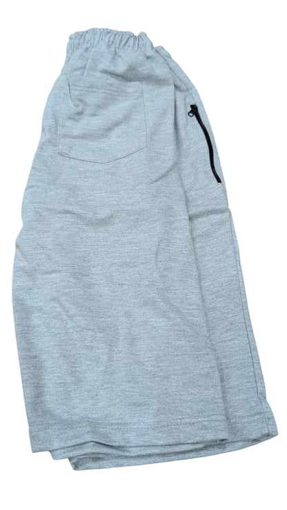 Men’s Casual Shorts with Zipper Pockets – 2- Color(Black & Grey)