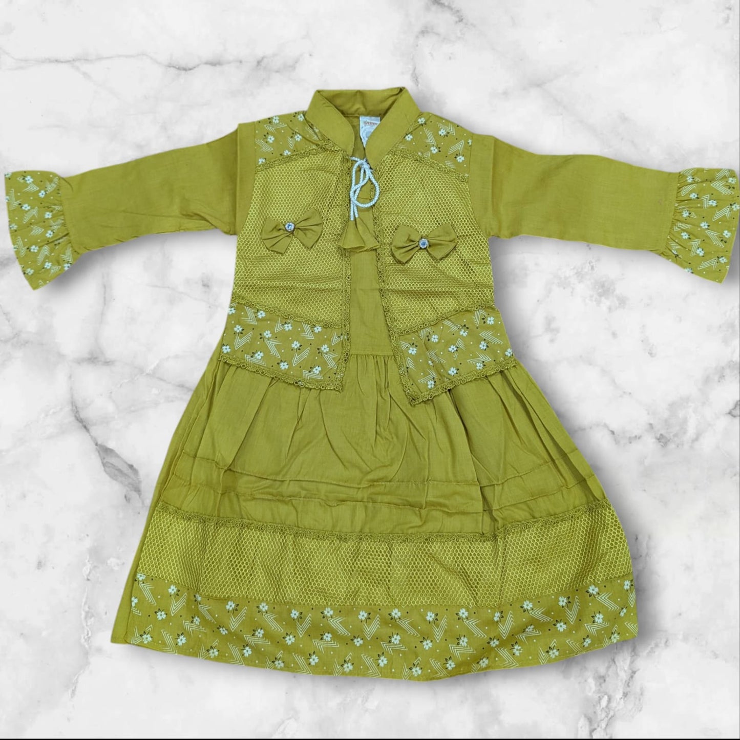 Stylish Girls Ethnic Kurti Pant Set | Festive & Daily Wear